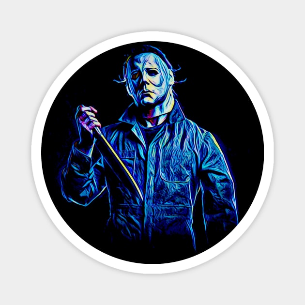 Michael Myers Magnet by Fred_art_61